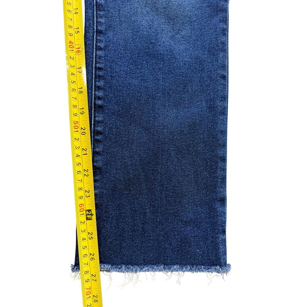 Frank & Eileen Cork Everyday Jean Rinse Cropped Raw Hem Straight Size 32 Classic - Picture 16 of 16